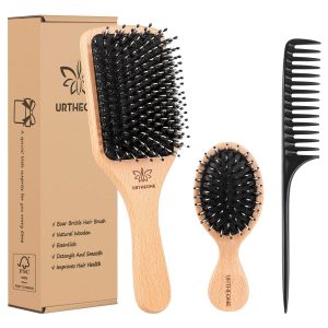 Boar Bristle Hair Brush